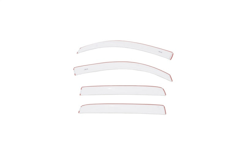 AVS 16-18 Toyota Tacoma Access Cab Low Profile Color Match Ventvisors 4pc - Super White