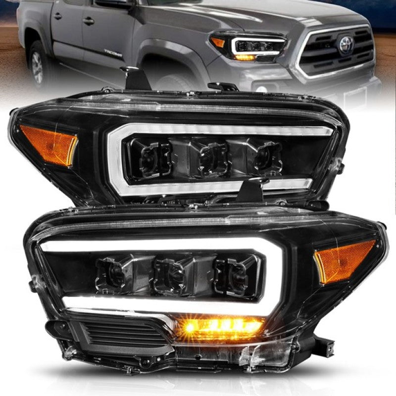 ANZO 2016-2017 Toyota Tacoma TRD LED Projector Headlights