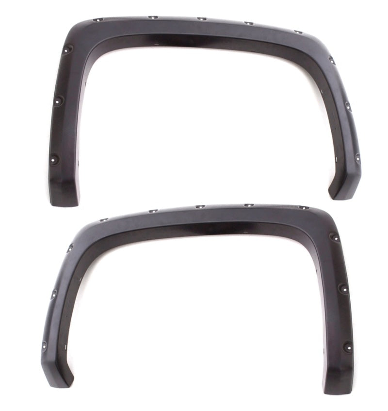 Lund 16-17 Toyota Tacoma RX-Rivet Style Textured Elite Series Fender Flares - Black (2 Pc.)