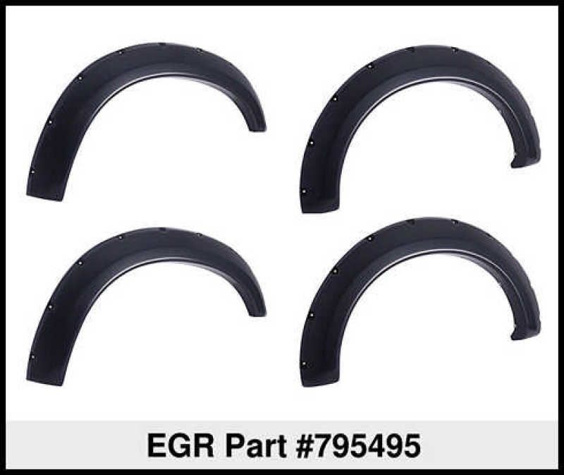 EGR 14+ Toyota Tundra Bolt-On Look Fender Flares - Set - Matte