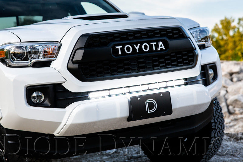 Diode Dynamics 16-21 Toyota Tacoma SS30 Stealth Lightbar Kit - Amber Flood