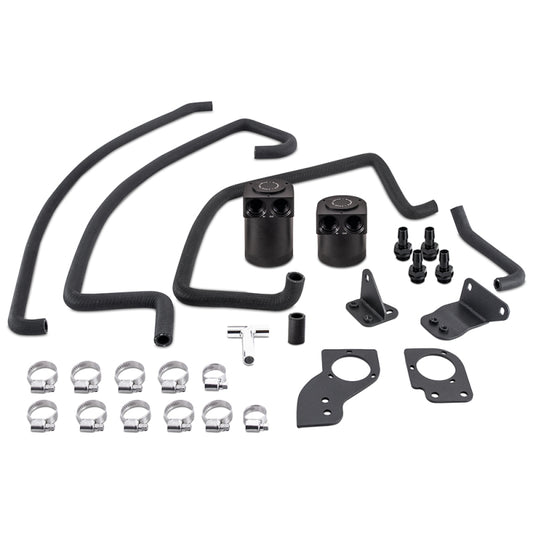 Mishimoto Baffled Oil Catch Can Kit, VQ35HR - Nissan 350Z 07-08 / Infiniti G35 Sedan 07-08