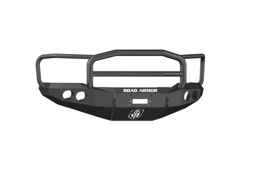 Road Armor 99-04 Ford F-250 Stealth Front Winch Bumper w/Lonestar Guard - Tex Blk