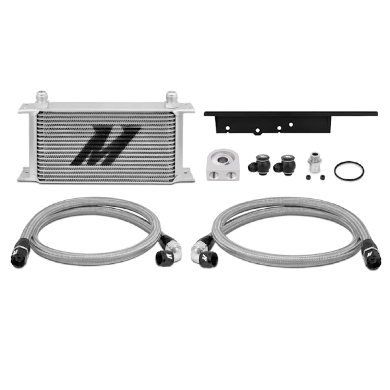 Mishimoto Oil Cooler Kit (Silver) - Nissan 350Z / Infiniti G35