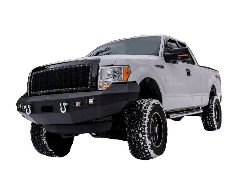 DV8 Offroad 09-14 Ford F-150 Winch Ready Front Bumper