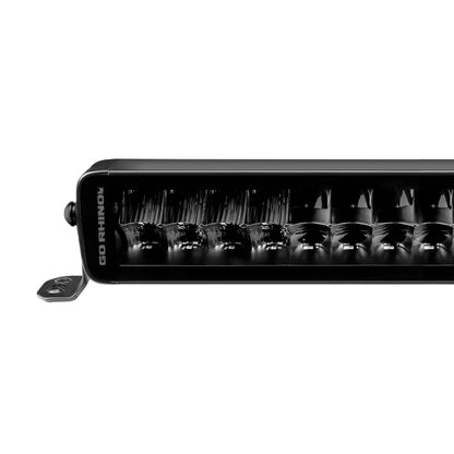 Go Rhino Xplor Blackout Series Dbl Row LED Light Bar (Side/Track Mount) 40in. - Blk