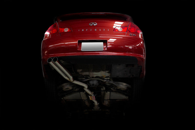 ISR Performance EP Blast Pipes Dual Tip Exhaust System - Infiniti G35 Sedan 05-06