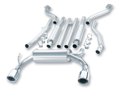 Borla True Dual Cat-Back Exhaust System - Infiniti G35 Coupe 03-07