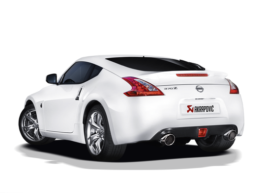 Akrapovic 09-17 Nissan 370Z Evolution Line Cat Back (SS) (Req. Tips)