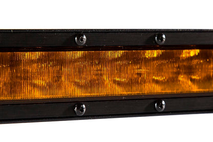 Diode Dynamics 50 In LED Light Bar Single Row Straight - Amber Combo Each Stage Series