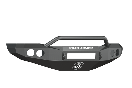 Road Armor 06-09 Dodge 2500 Stealth Front Bumper w/Pre-Runner Guard - Tex Blk