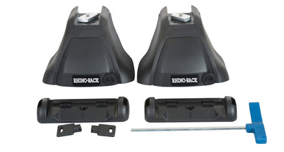 Rhino-Rack 07-21 Toyota Tundra 4 Door Pick Up Heavy Duty 2500 1 Bar Roof Rack - Silver