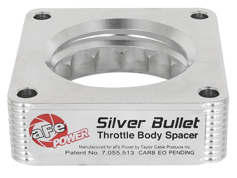 aFe Silver Bullet Throttle Body Spacer,  VQ35DE - Nissan 350Z / Infiniti G35