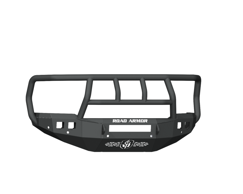 Road Armor 19-20 Ram 2500 Stealth Front Bumper w/Titan II Guard/6 Sensor Holes - Tex Blk