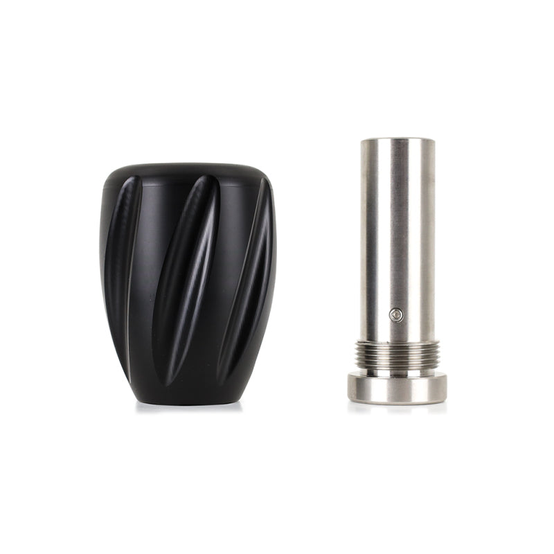 Steel Core Twist Shift Knob Black Delrin