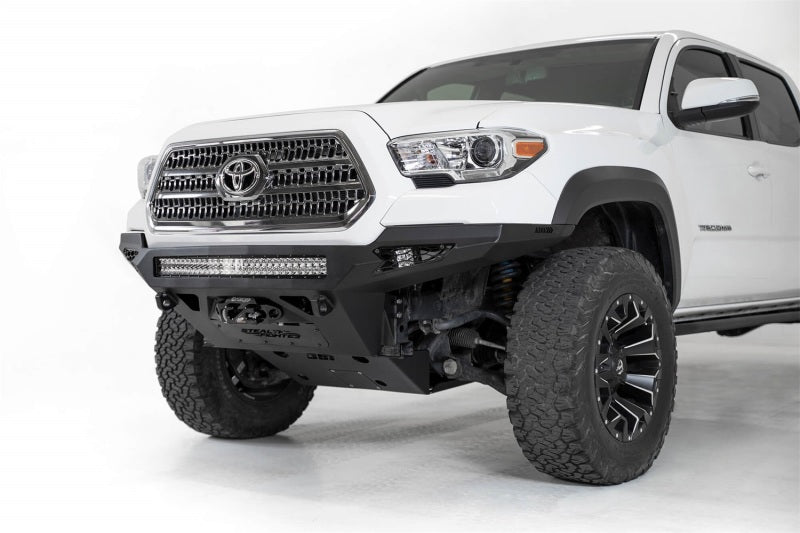 Addictive Desert Designs 16-19 Toyota Tacoma Stealth Fighther Front Bumper w/ Winch Mount