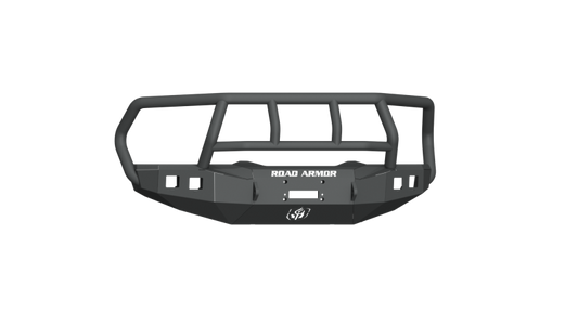 Road Armor 15-18 Ram Rebel 1500 Stealth Front Winch Bumper w/Titan II Guard - Tex Blk