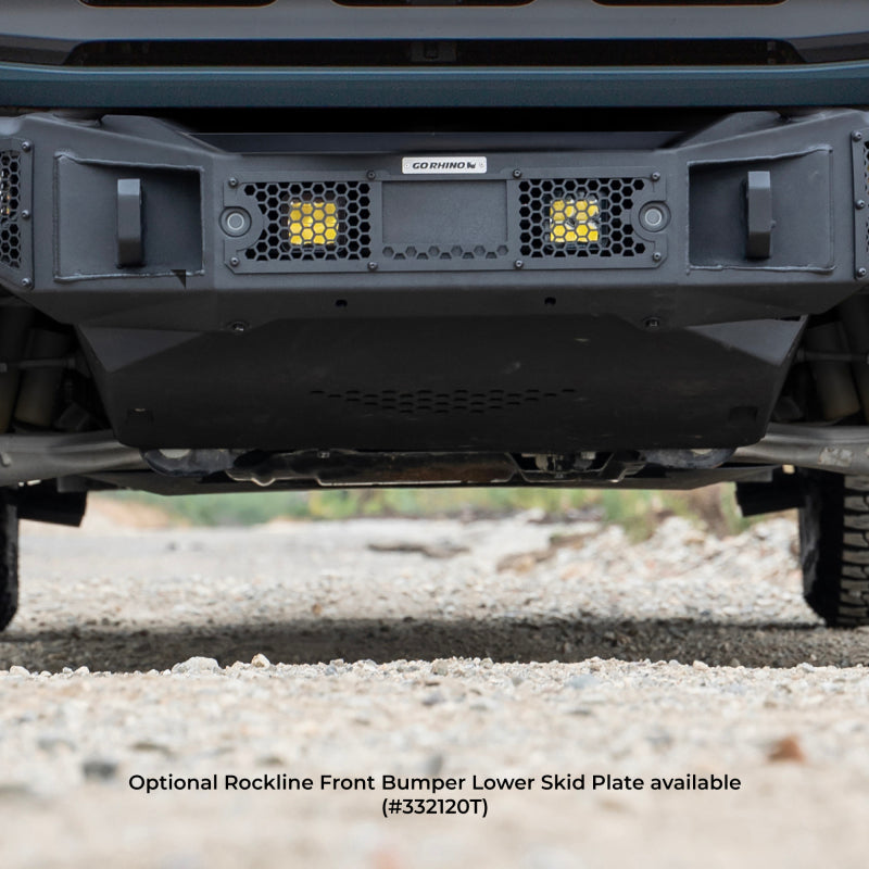 Go Rhino 21-24 Ford Bronco (2 and 4 Door) Rockline Full Width Bumper