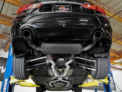 aFe Takeda Y-Pipe / Mid-Pipe 304 Stainless Steel Exhaust System - Infiniti Q50 / Q60 3.0T