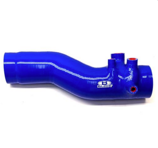 BLOX Racing 15-20 Subaru WRX FA20 High Power 3in Turbo Inlet Hose - Blue