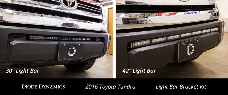 Diode Dynamics 14-21 Toyota Tundra SS42 Stealth Lightbar Kit - Amber Flood