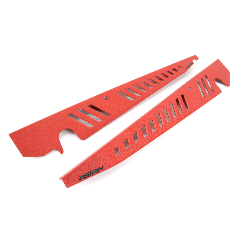 Perrin 2015+ Subaru WRX/STI Fender Shroud Set - Red