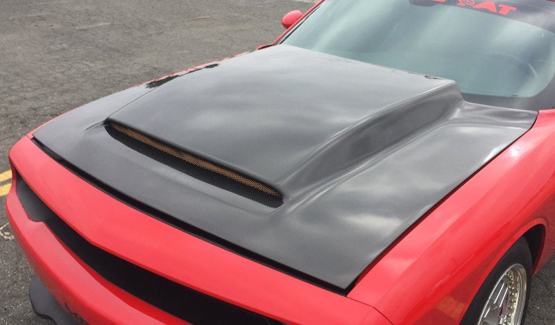 Anderson Composites 2018 Dodge Demon Cowl-Style Carbon Fiber Hood