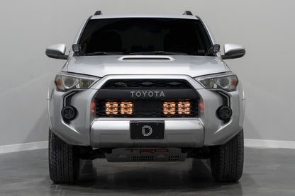 Diode Dynamics 14-23 Toyota 4Runner SS5 Stealth Grille LED 4-Pod Kit - Sport Yellow Driving