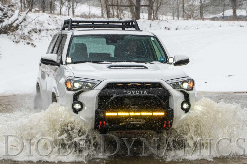 Diode Dynamics 10-21 Toyota 4Runner SS3 LED Ditch Light Kit Sport - White Combo