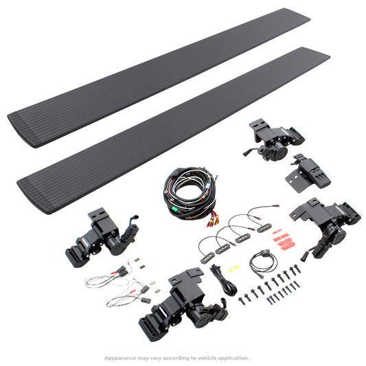 Go Rhino 14-24 Toyota 4Runner E1 Elec. Running Board Kit (Excl Limited, Nightshade Edit.+ TRD Sport)