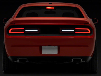 Raxiom 08-14 Dodge Challenger LED Tail Lights- BlkHousing Red Lens