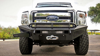 Addictive Desert Designs 11-16 Ford F-250 Super Duty HoneyBadger Front Bumper w/ Storage Box