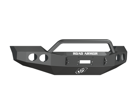 Road Armor 11-16 Ford F-250 Stealth Front Winch Bumper w/Pre-Runner Guard - Tex Blk