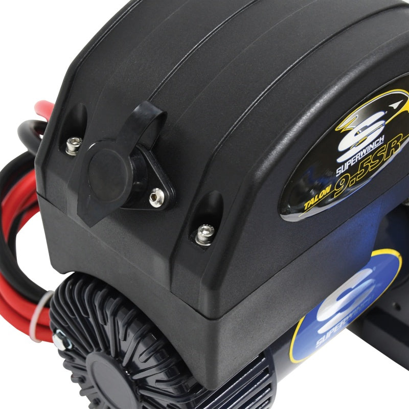 Superwinch 9500 LBS 12 VDC 3/8/in x 80ft Synthetic Rope Talon 9.5SR Winch