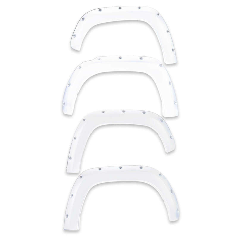 EGR 16+ Toyota Tacoma w/Mudflap Bolt-On Look Color Match Fender Flares - Set - Super White