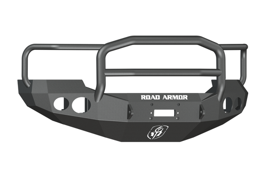 Road Armor 05-07 Ford F-250 Stealth Front Winch Bumper w/Lonestar Guard - Tex Blk