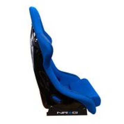 NRG FRP Bucket Seat (Blue Cloth) - Large