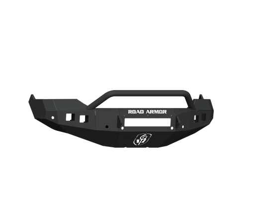 Road Armor 13-18 Ram 1500 Stealth Front Bumper w/Pre-Runner Guard - Tex Blk