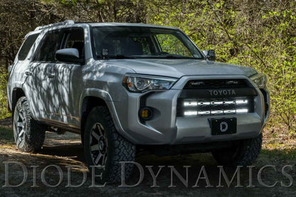 Diode Dynamics 14-19 Toyota 4Runner SS30 (Single) Stealth Lightbar Kit - White Combo