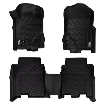 ARB 2021+ Ford Bronco Front & Rear Floor Mats - Black