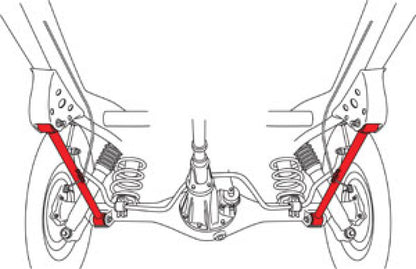 SPC Performance Toyota 4Runner Rear Lower Control Arms