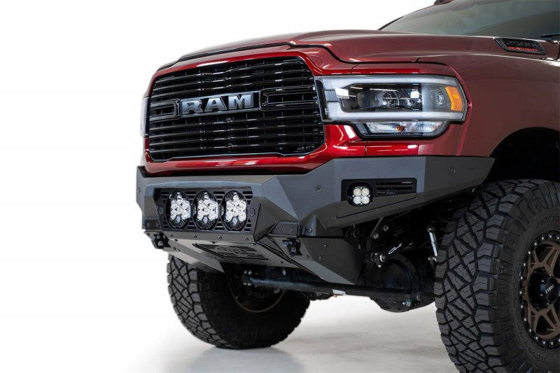 Addictive Desert Designs 19-21 Ram 2500/3500 Bomber HD Front Bumper (Baja Designs LP6 Mounts)