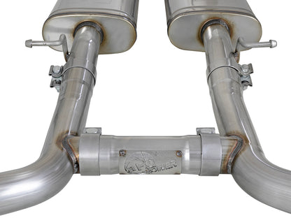 aFe MACH Force-Xp 2-1/2in 304 SS Cat-Back Exhaust 15-19 Dodge Challenger V6-3.6L - Polished Tip