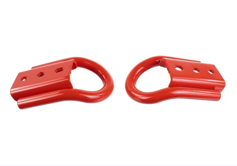 Ford Racing 21-23 Bronco Rear Tow Hook Pair - Red