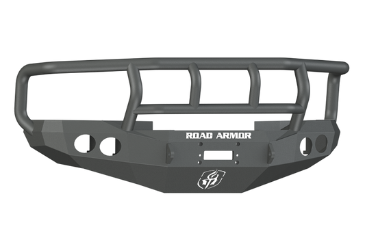 Road Armor 97-01 Dodge 1500 Stealth Front Winch Bumper w/Titan II Guard - Tex Blk