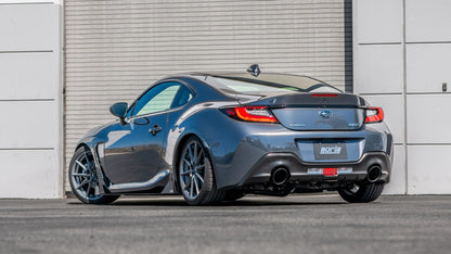 Borla 22-23 Subaru BRZ/Toyota 86 2.4L RWD GR86 AT/MT S-Type Catback Exhaust - Black Chrome Tips