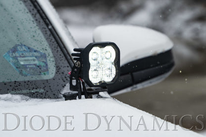 Diode Dynamics 10-21 Toyota 4Runner SS3 LED Ditch Light Kit - Sport Yellow Combo