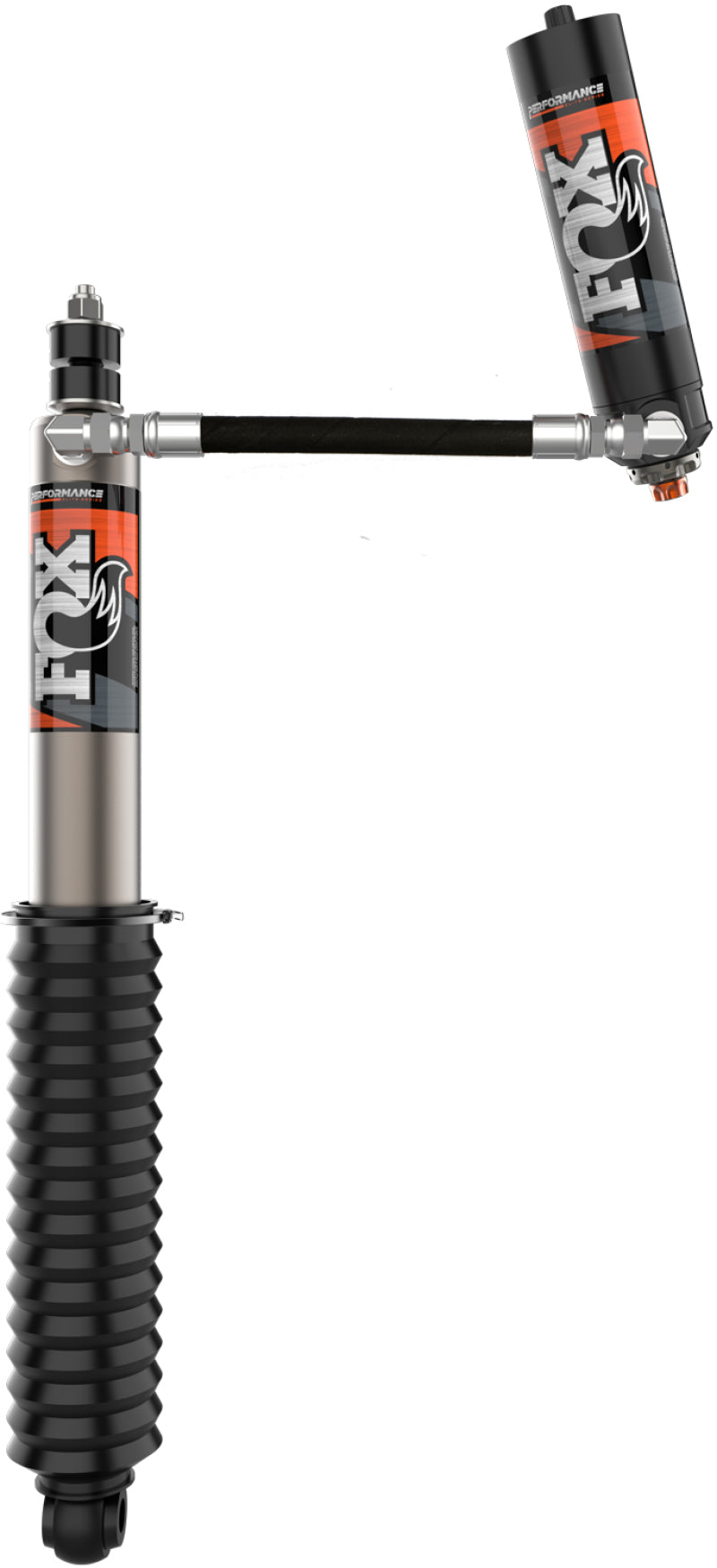 Fox 22+Toyota Tundra w/Ext Brake Lines 1.5-3in Lift Rear Perf Elite Series 2.5 Res Shocks - Adj