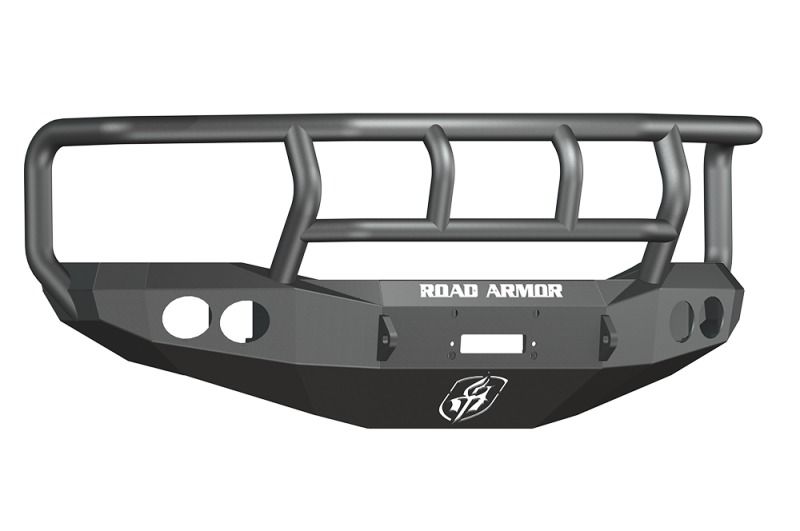 Road Armor 06-09 Dodge 2500 Stealth Front Winch Bumper w/Titan II Guard - Tex Blk