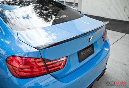 Seibon C-Style Carbon Fiber Rear Spoiler BMW M4 15-20